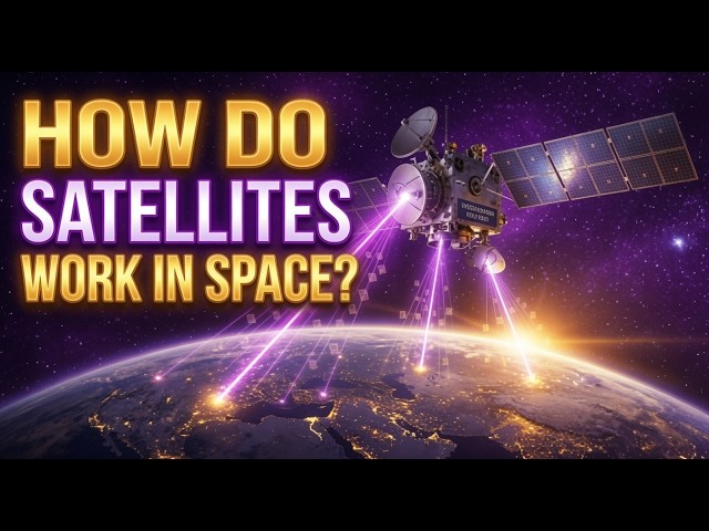 How does a satellite work in space? 😳 How Satellites Really Work!?