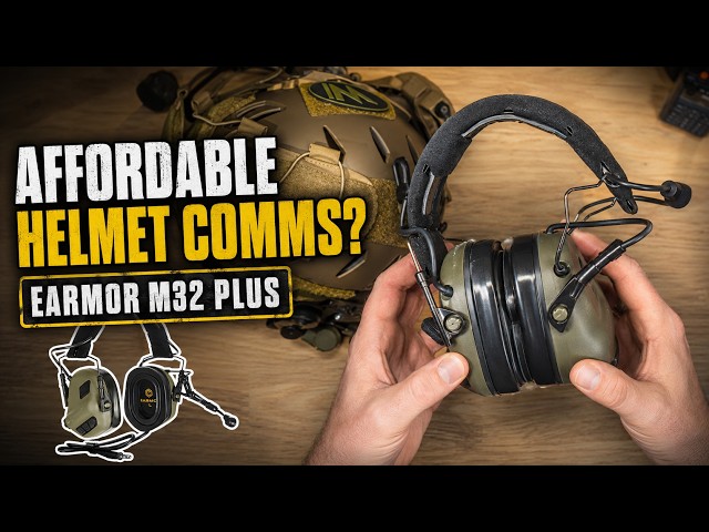 A Better Way to Hook Comms Up to Your Tactical Helmet | Earmor M32 Plus Review