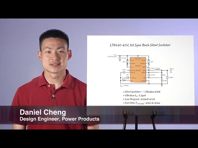 Reduce EMI With This 42V, 5A Synchronous Step-Down Silent Switcher®
