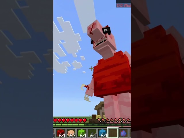 peppa pig vs family #minecraft