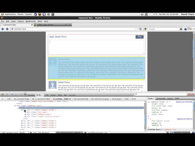 AJAX - Comment Box with [ Javascript jQuery JSON PHP MySQL  ] - Step by Step How to Guide - Part 9