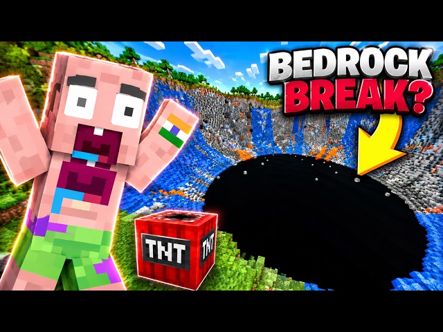 This TNT can Destroy BEDROCK in Minecraft