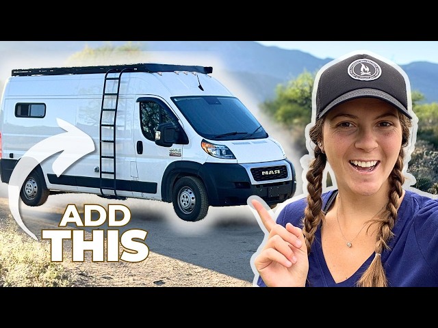 How to Install a Flatline Van Co Side Ladder | DIY Ram ProMaster Van Build