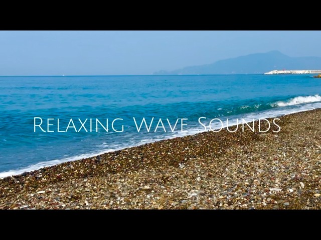 Pure Coastal Calm:🏝️Beachside Serenity, Gentle Wave Sounds - Relax, Unwind, Meditate, Study, Sleep