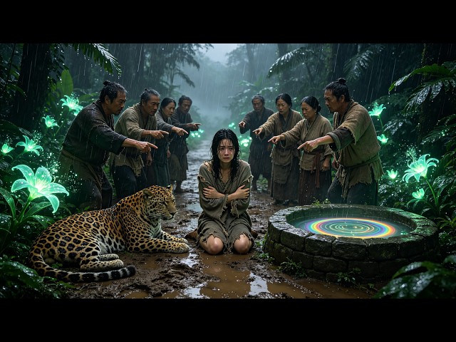 Tames She‑Leopard! Famine Rebirth: Spirit Spring Space, Beat Greedy Kin, Get Rich