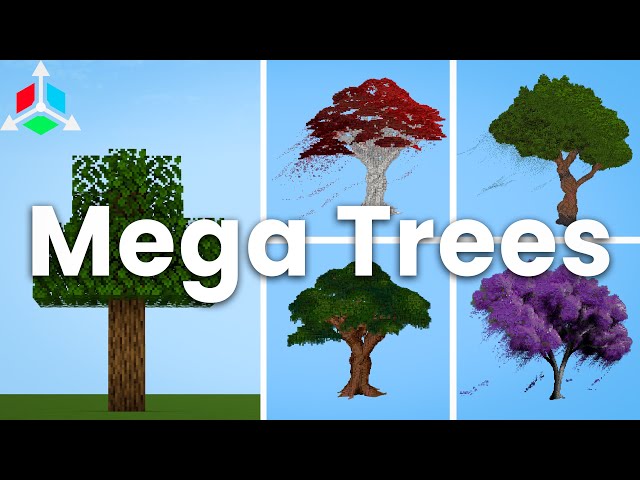 How to build Mega Trees in Minecraft with Axiom