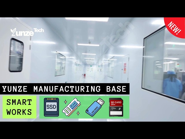 YUNZE Manufacturing Base With Fully Automated Intelligent Manufacturing Lines