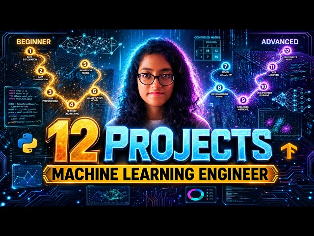 12 Projects I Built To Land My First Machine Learning Engineer Job | Ex-Google