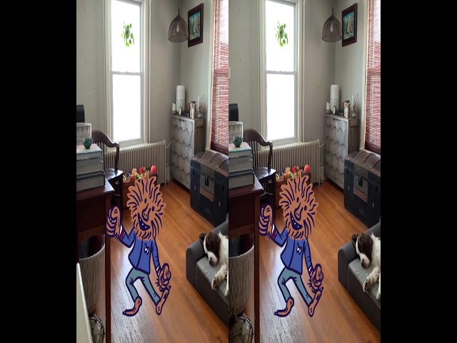Halloween test using Blender Grease Pencil and Adobe Aero