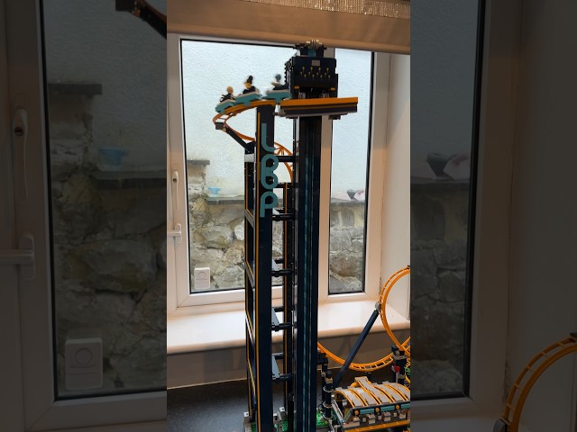This Lego Roller Coaster is mental