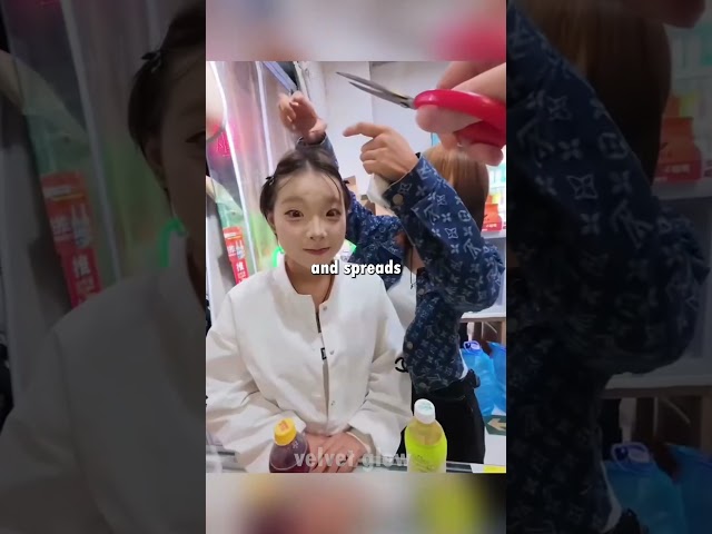Girls in China Are Cutting Their Hair Like THIS! 😭✂️  Viral Hair Trend