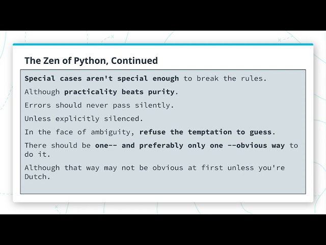 What Makes Python Special?