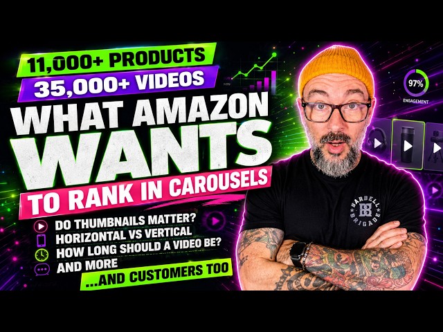 Amazon Influencer Data Analysis: How to Make Videos Amazon ACTUALLY Wants to Rank #amazoninfluencer