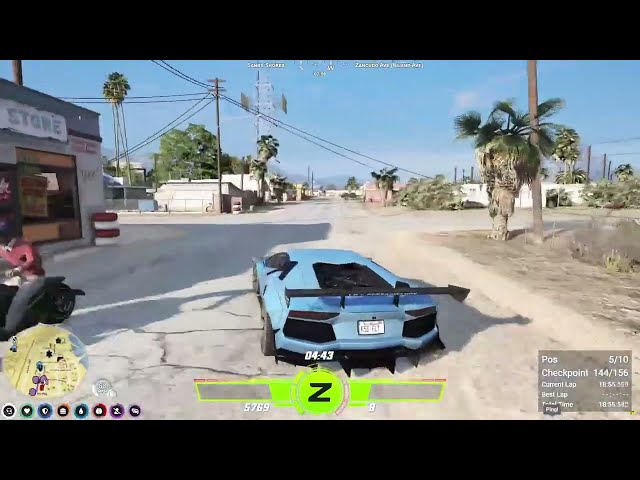 Tommy T Back Racing | Race 2 | RP NOPIXEL GTA5 |