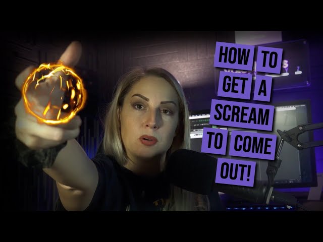 How to get a Scream to come OUT for the first time! #screamlesson #harshvocals