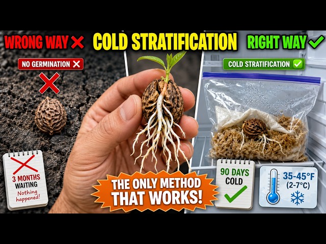 Why Your Peach Pits Never Germinate — Cold Stratification Is the Secret Nobody Tells You