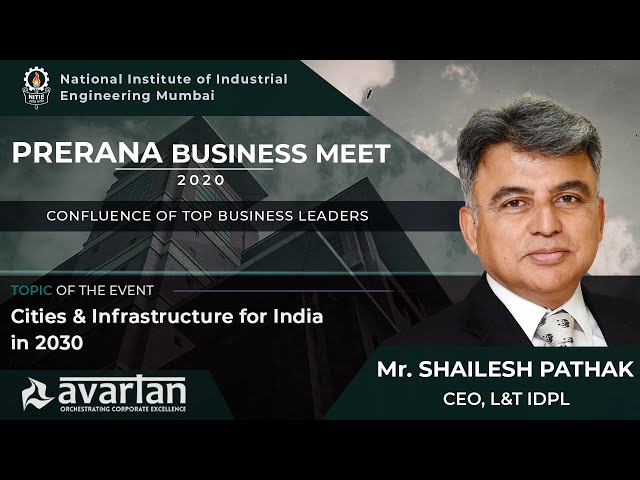 NITIE Prerana Business Meet 2020 || Mr. Shailesh Pathak, CEO, L&T IDPL || NITIE Mumbai