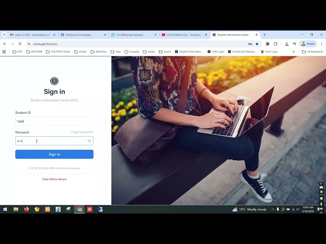 Password change working for students