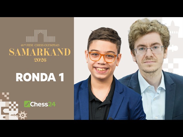 EMPIEZA la GRAN BATALLA de PAÍSES por la GLORIA | Ronda 1 | 46ª Olimpiadas de ajedrez de la FIDE