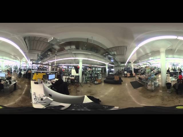 From the @adafruit factory - @RicohTweets @Pentaxian #theta360 @YouTube