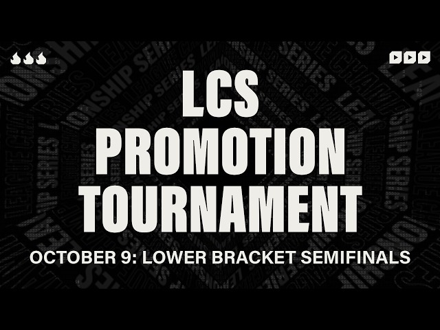 LCS Promotion Tournament | DSG vs FUE | Lower Bracket Semifinals | Bo5