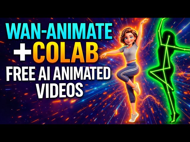 How to use Wan-Animate for free on Google Colab (Step-by-Step)