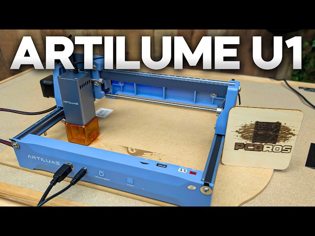 Artilume U1 Laser Engraver & Cutter - Testing + Setup