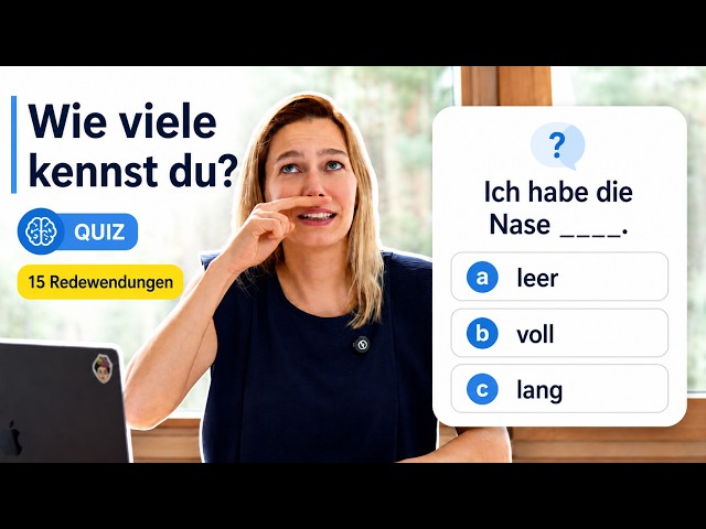 German Idioms Quiz: Can You Guess All 15?