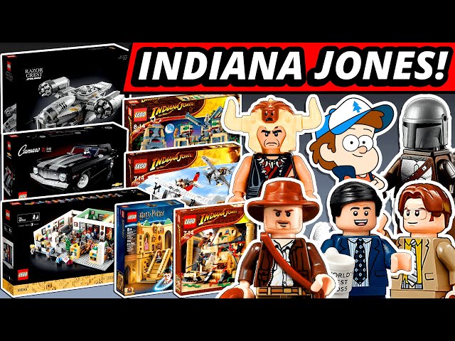 LEGO NEWS! Indiana Jones Returns! The Office! Razor Crest! Atari! Gravity Falls! Camaro! Hocus Pocus