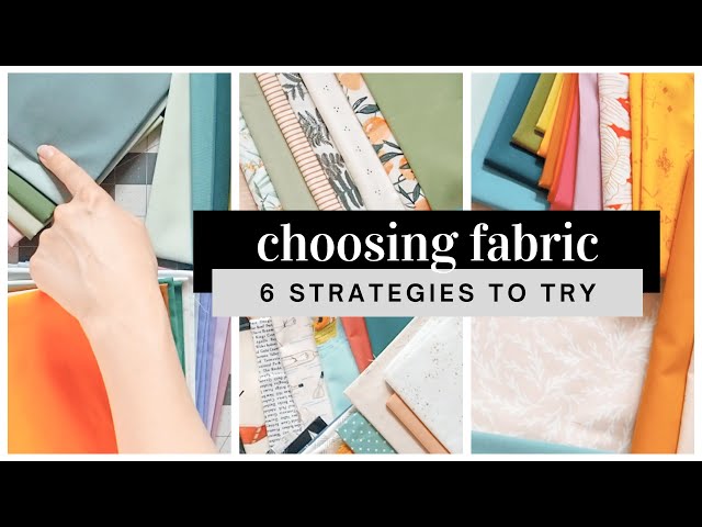 How to choose quilt fabric | Fabric collections, themed fabrics, and using your favourite fabrics