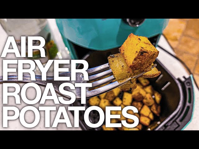 Air Fryer EASY Roast Potatoes Recipe - Cook Perfectly Delicious Roasted Potatoes in Your Air Fryer!