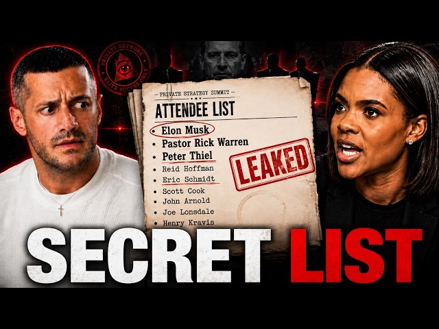 Peter Thiel’s Dialog List Leaked… Then Candace Owens Exposed THIS