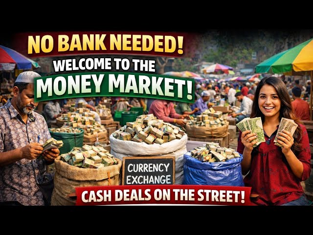 The Most Unusual Money Market in the World (Bangladesh Culture Shock)