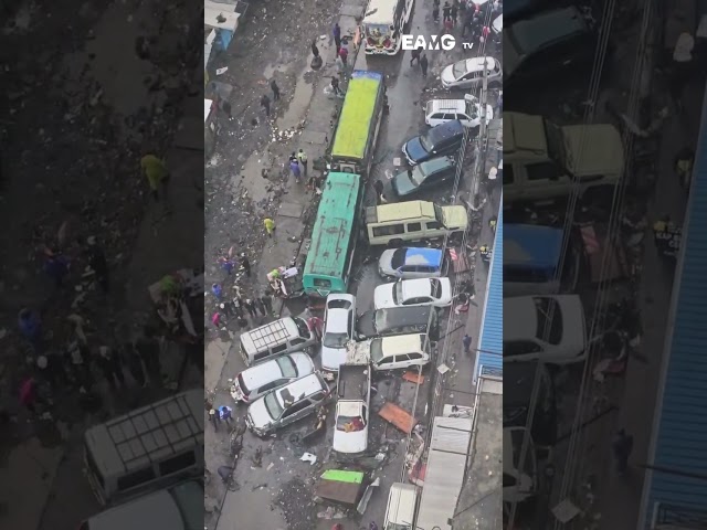 Scenes from parts of Kenya’s capital, Nairobi after heavy rains.