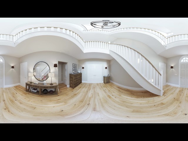 New Property Development  Entrance Hall   360° CGI