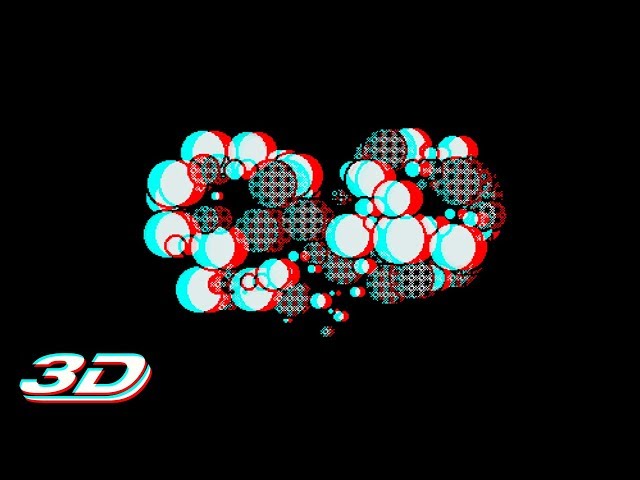 PEEK by Spaceballs, 2018 | Modified for YouTube 3D | Amiga 500 Demo