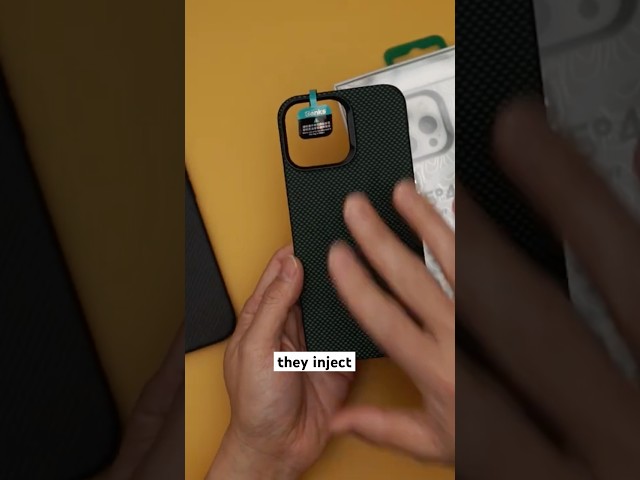 Kevlar iPhone case is “different” #phonecase #smartphone #tech #iphonecase