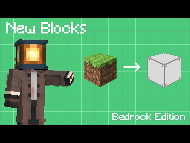 Want new blocks in Minecraft? Here's how to make one in Bedrock Edition 1.21+