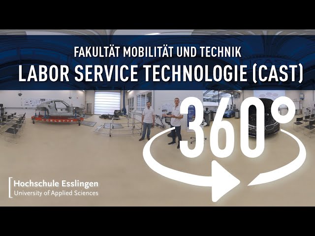 Labor Service Technologie (CAST) » Fakultät Mobilität und Technik | 360°-Rundgang