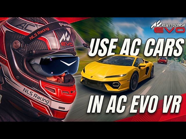 I Tested Assetto Corsa Mod Cars in AC Evo VR Sim Racing on Pimax Dream Air It’s Insane