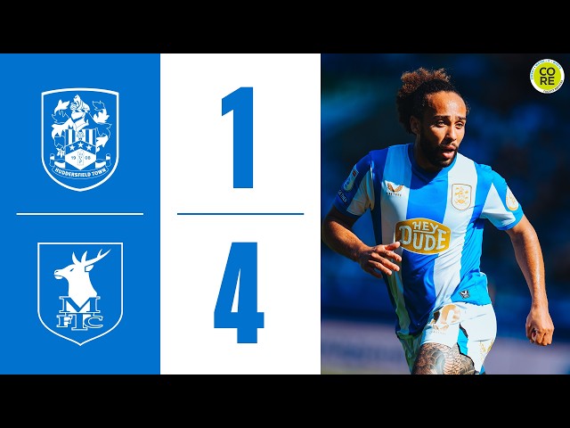 HIGHLIGHTS | Huddersfield Town 1-4 Mansfield Town