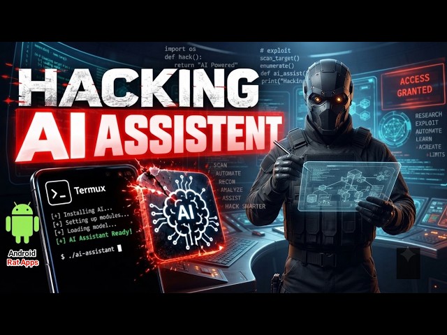 AI Assistant Android 🤖 | Build Your Own Personal AI Assistant