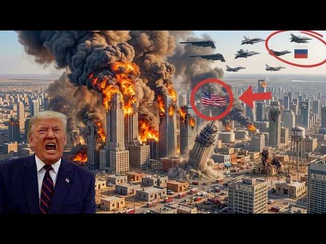 13 Minutes Ago: The Sky Turned to Fire Over an American City — ARMA 3
