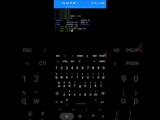 12. Next.js 15 tutorials for beginners with mobile phone(Private Folders). 