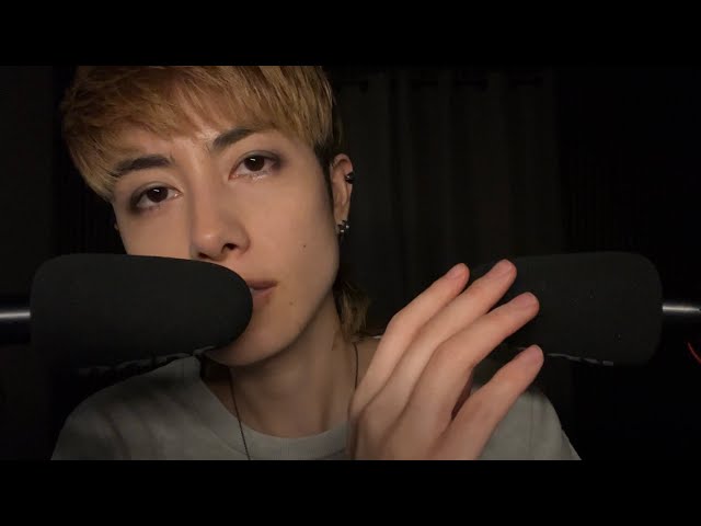 Gentle personal attention, foam mic cover scratches and brushing~ ASMR for sleep
