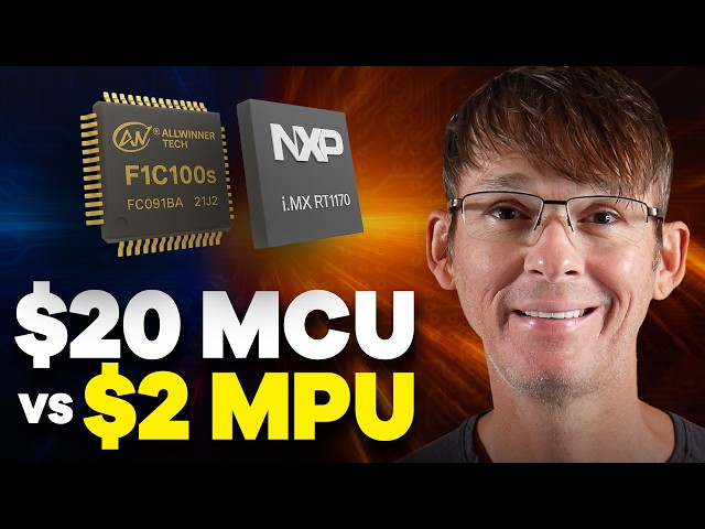 Fastest Microcontroller (MCU) vs Cheapest Microprocessor (MPU)