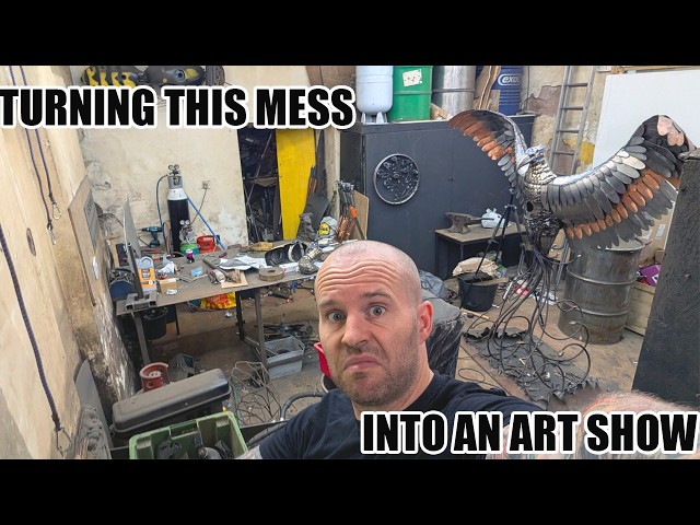Transforming My Workshop Into An Exhibition Space!!