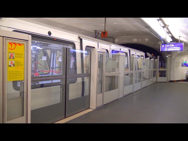 New Metro Paris MP 14 Test Train RATP