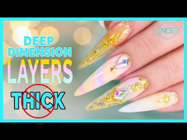 Build Acrylic Nails in Layers👷‍♀️⚒️Without the THICKNESS