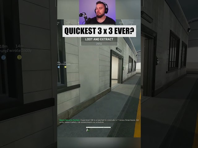 Quickest 3 x 3 FIND!